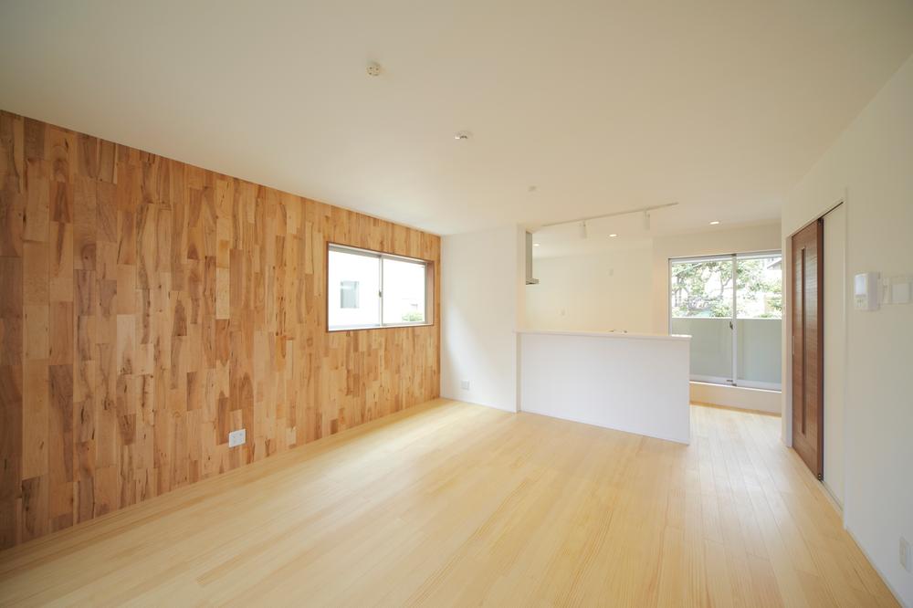 Living. Space of architect design. 