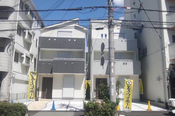 Local photos, including front road. It is located facing the national polity road.