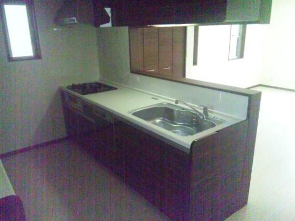 Kitchen. It is with built-in dishwasher.