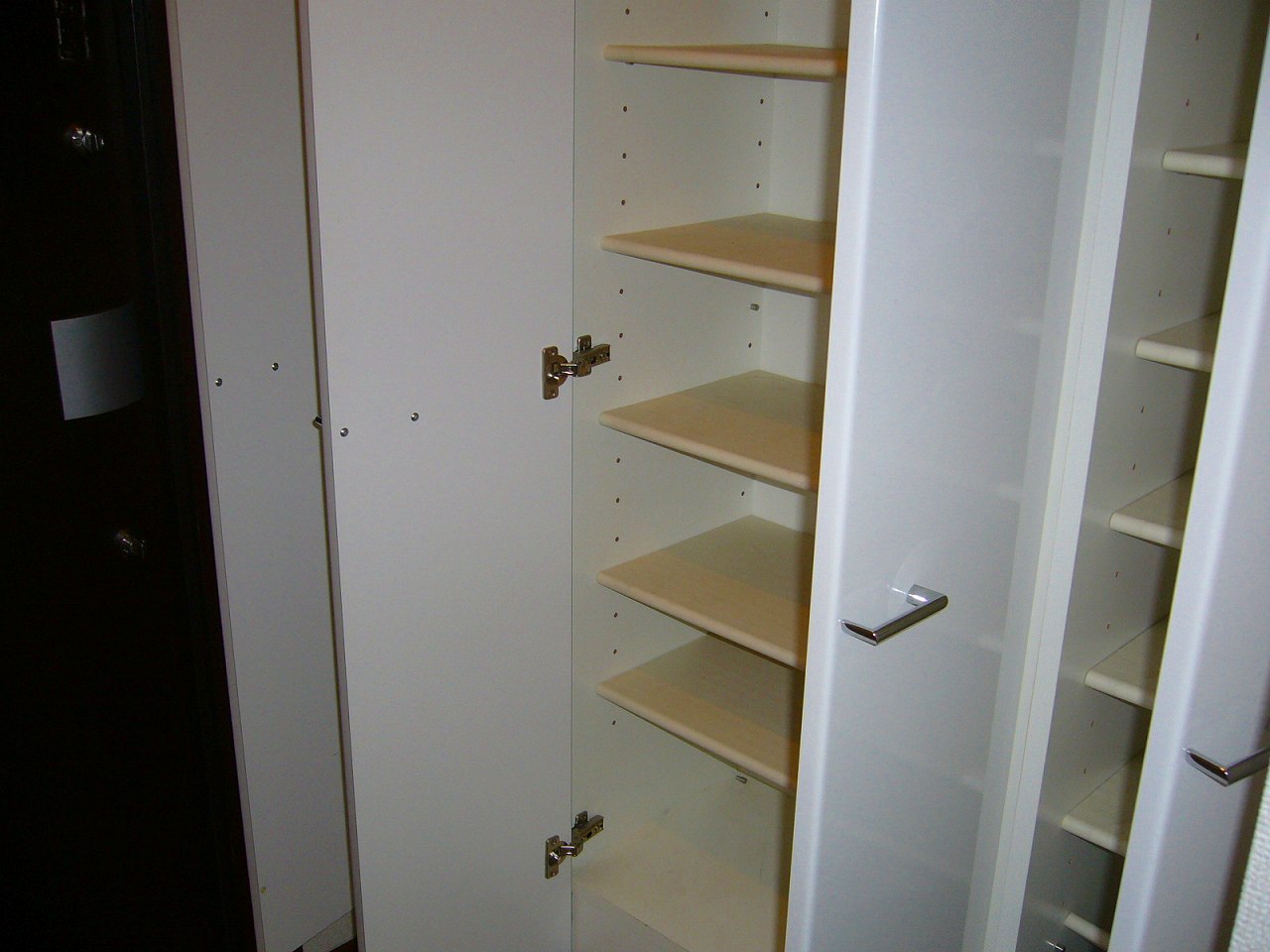 Entrance. Shoebox is huge