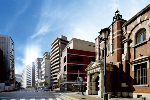 Surrounding environment. Motomachi ・ Sakaemachidori neighborhood is, Preserving the traditional ethos, City that has nurtured the original atmosphere. In which it realized enjoy living the pomp of nostalgic atmosphere and modern (the appearance Rendering to photograph overlooking the local district (2013 February shooting) than Sakaemachidori was CG synthesis, In fact a slightly different)