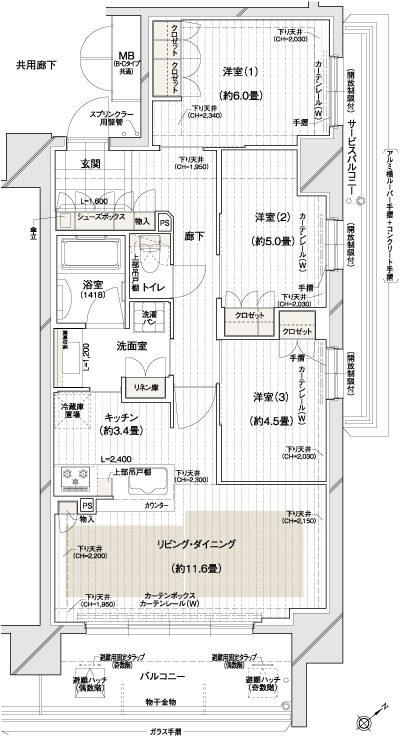 Floor: 3LDK, occupied area: 70.66 sq m, Price: 38,405,000 yen