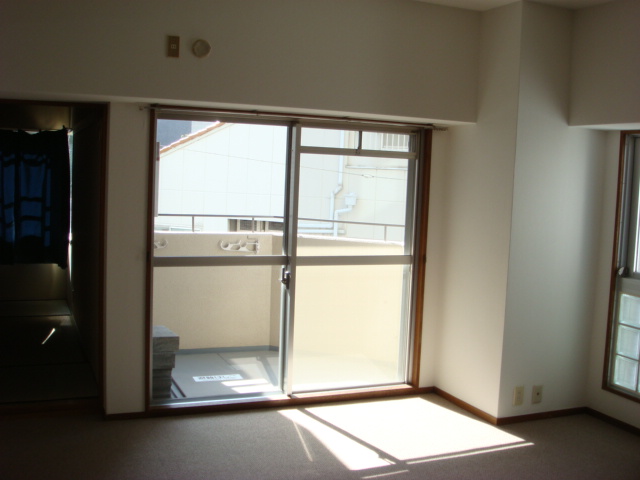 Living and room. Sunny