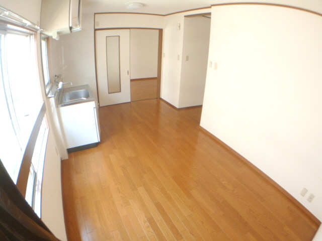 Living and room. Sunny.