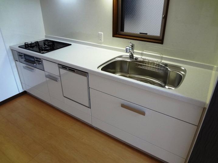 Kitchen. Yamamotodori 4-chome Newly built single-family kitchen