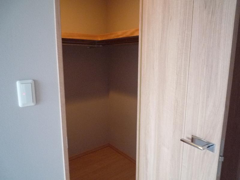 Entrance. Walk-in closet