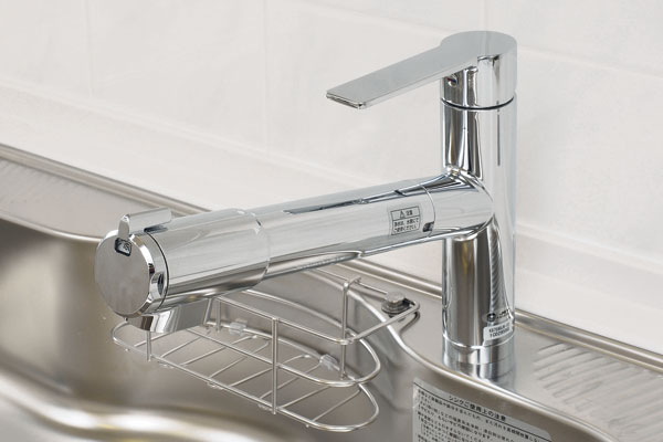 Kitchen.  [Water purification function with hand shower faucet] You can switch of clean water and tap water in the lever (same specifications)