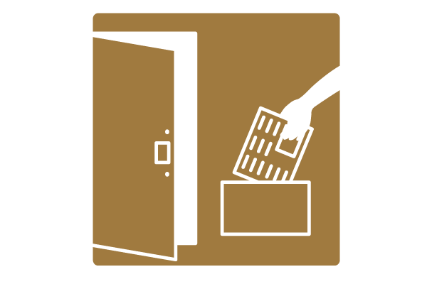 Variety of services.  [Morning newspaper delivery service] Was eliminates the need to go to get the newspaper to the first floor in a busy morning. Deliver the morning paper until the new 聞受 of each residence. Room is born to the time (PICT) ※ It is provided by the newsagent