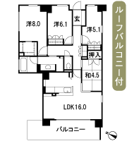 Floor: 4LDK, occupied area: 92.85 sq m, Price: 49.8 million yen
