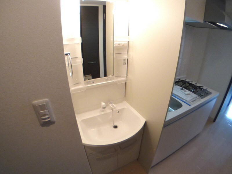 Washroom. Of course, independent washbasin