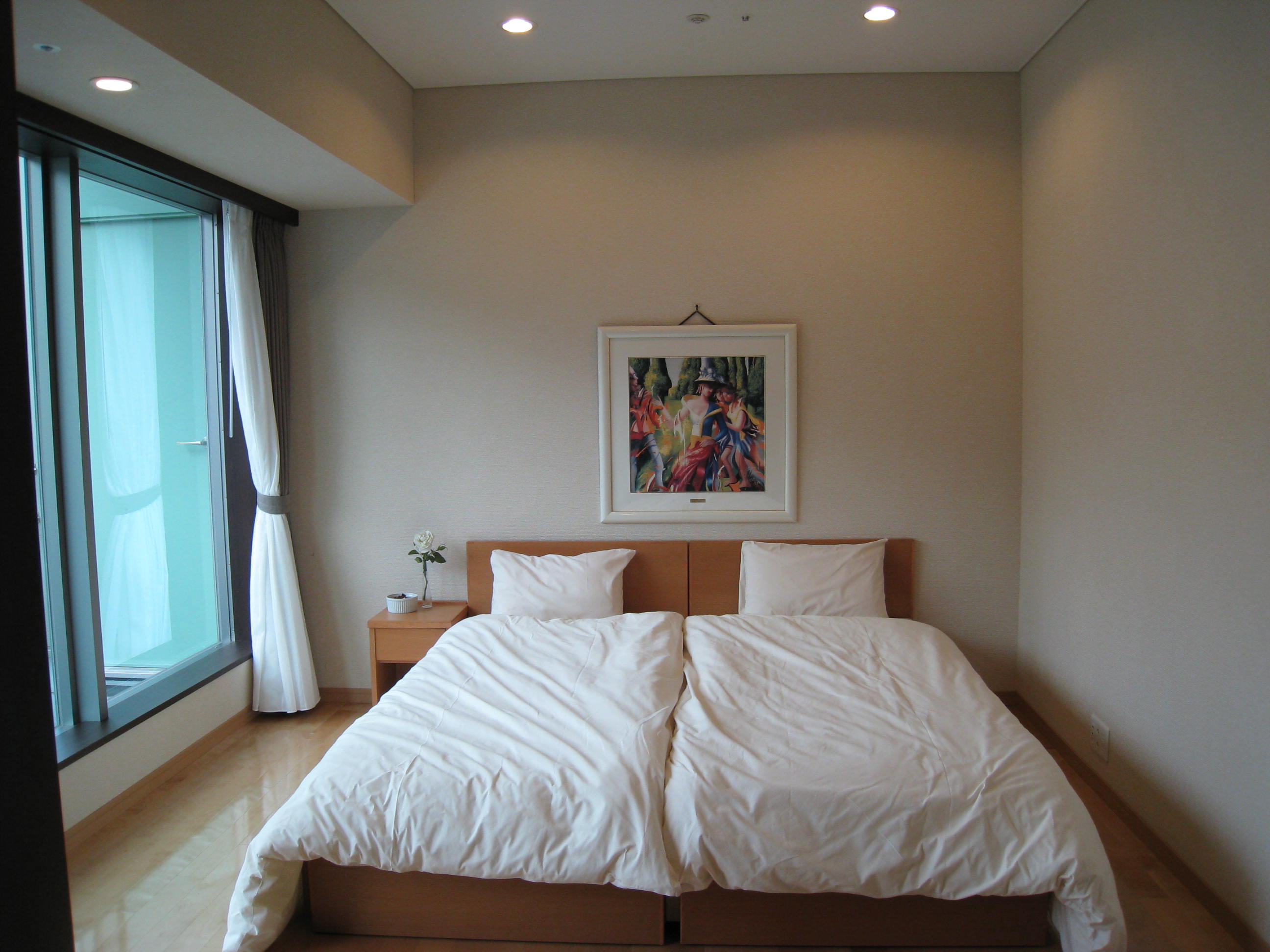 Living and room. bedroom