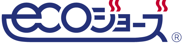 Building structure.  [Eco Jaws] A CO2 emissions reduction effect high efficiency water heater to achieve energy saving in the "Eco-Jaws" (logo)