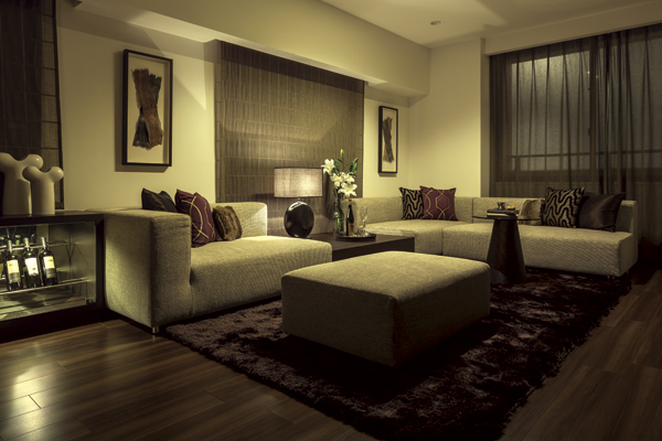 Living.  [living ・ dining] Accept the generosity of each of the hobby who live, Relaxation space of sophistication. Living also gracefully choreographed moments of the invited guest ・ Dining (E type model room)