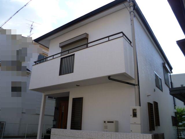 Local appearance photo.  ■ September, 24 years outer wall ・ Roof Coatings Construction, Entrance door had made