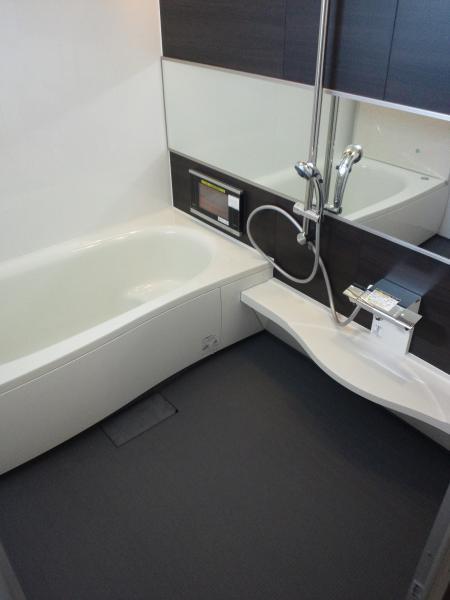 Bathroom. Spacious is the bathroom of 1.25 square meters! 