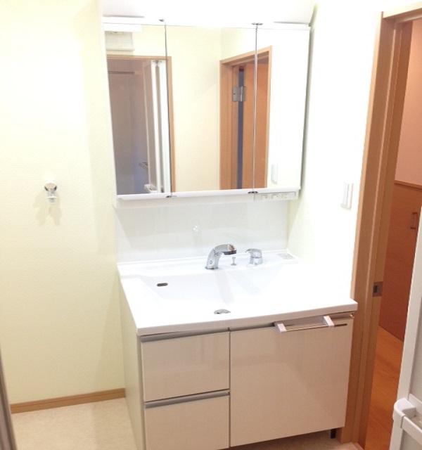 Wash basin, toilet. It is vanity.