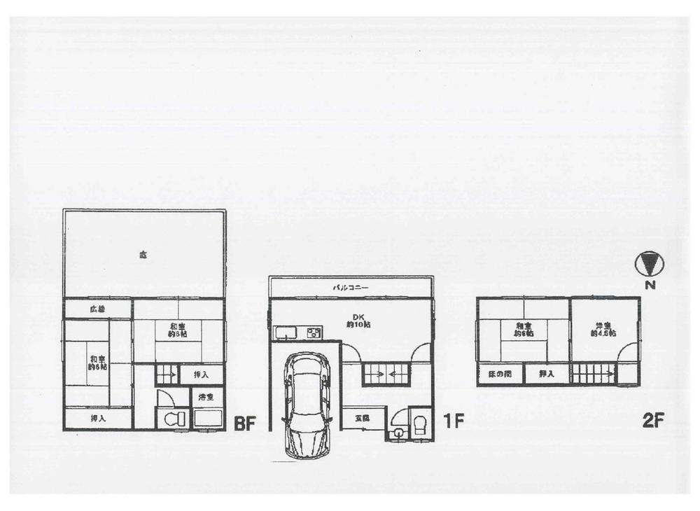 Floor plan. 32,800,000 yen, 4LDK, Land area 80 sq m , Building area 91.53 sq m