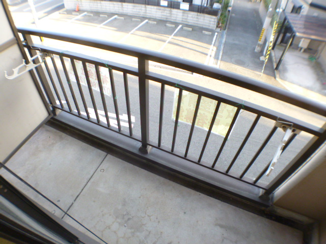 Balcony. South-facing balcony