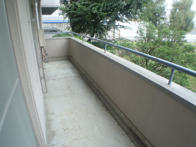 Balcony. Spacious balcony.