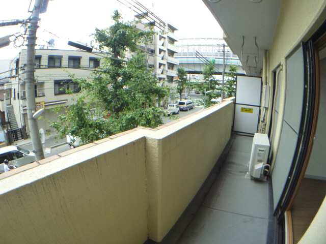 Balcony. It is east-facing balcony.