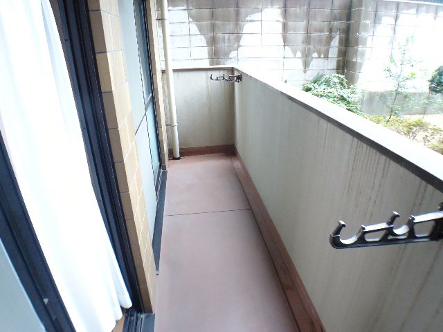 Balcony. South-facing balcony