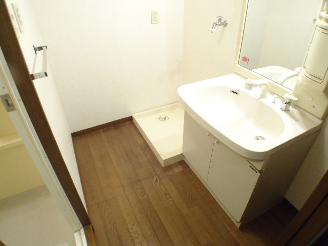 Washroom. Is I am happy there is a dressing room space