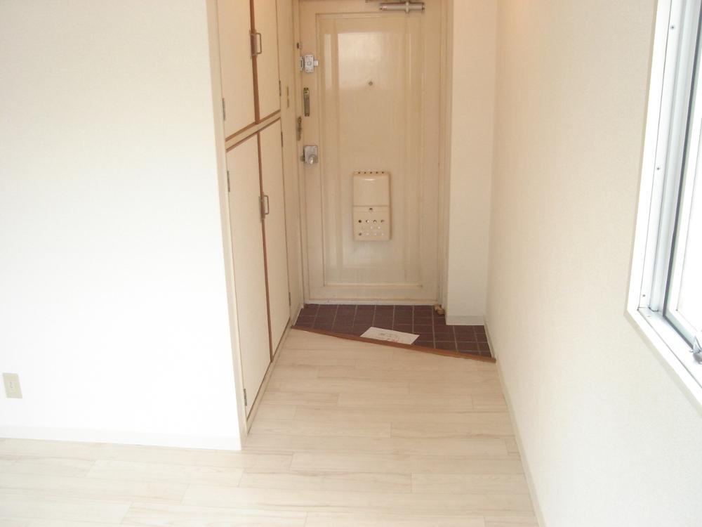 Entrance. The rooms are not directly visible