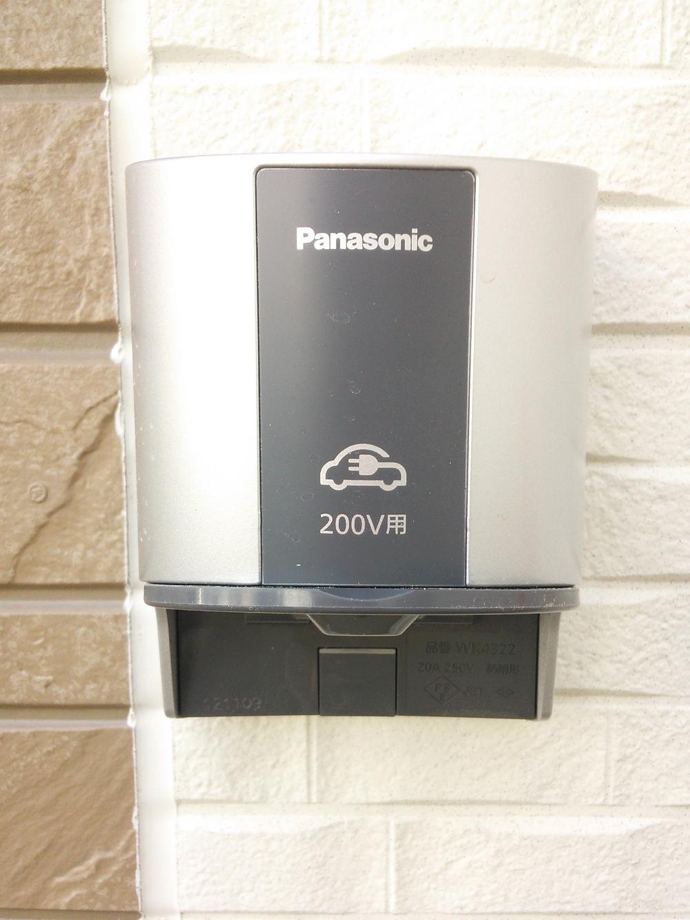 Other. EV outdoor charging outlet