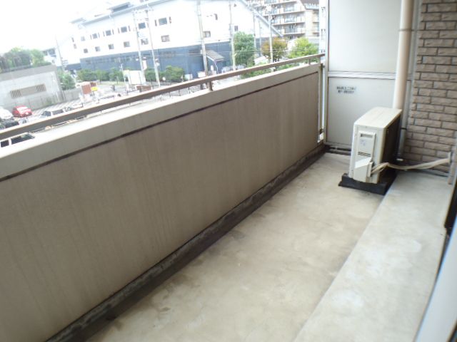 Balcony. Spacious balcony.