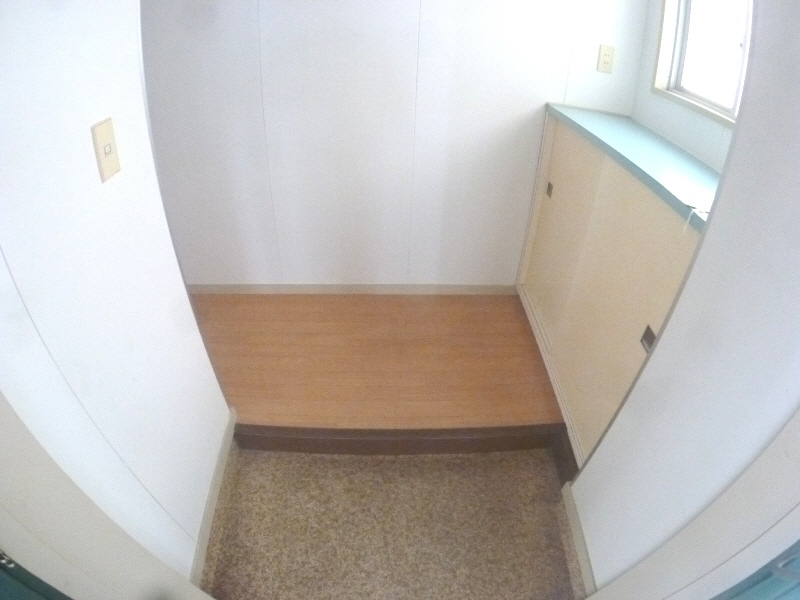 Entrance. The entrance is also a bright and have a window.