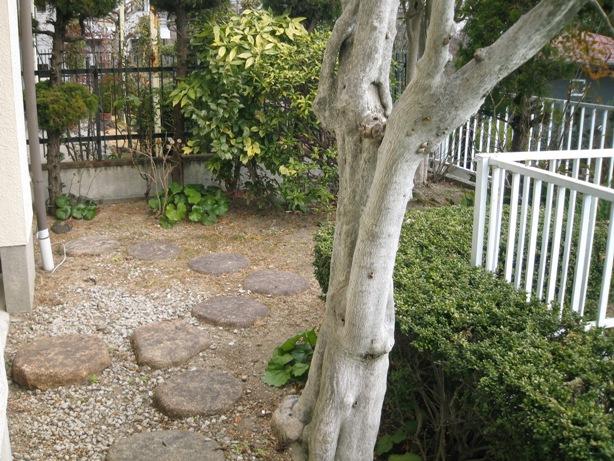 Garden. Japanese-style room (9.5 quires) front yard