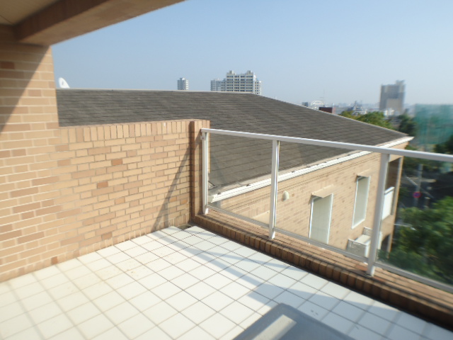 Balcony. A feeling of opening balcony