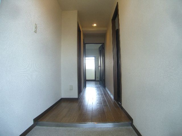 Entrance. Entrance with a breadth that can put the shoebox.