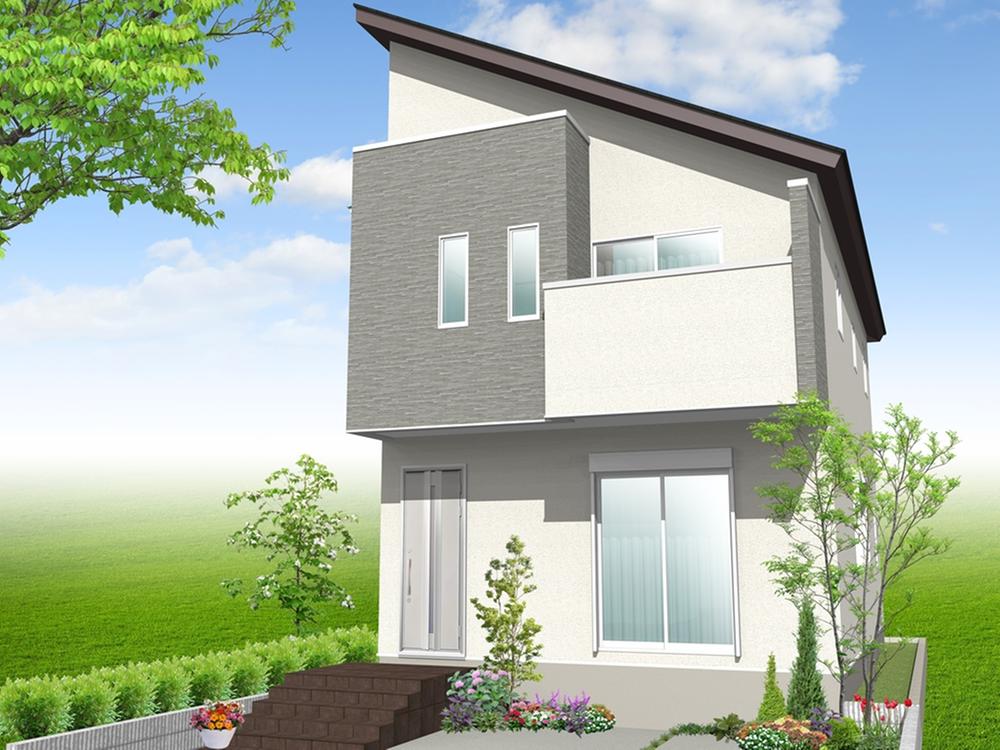 Building plan example (Perth ・ appearance). Building plan example