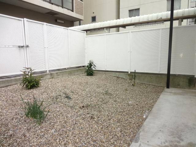 Garden. You are out in your garden from the first floor living room.