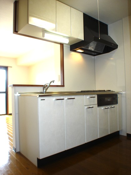 Kitchen. With popular counter system Kitchen