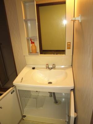 Wash basin, toilet. Indoor (10 May 2012) shooting