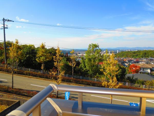 View photos from the dwelling unit. Panoramic views of the city skyline, It looks to further the evening beautiful. 