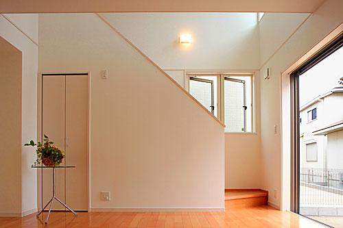 Building plan example (introspection photo). Although "living staircase air conditioning and heating does not work." There is also criticism of the, In the Pikon that would wrap the entire building in the precursor of the high-insulated houses, To a minimum even worry about that. Since increases the opportunity to match the children and face, Communication is also naturally.