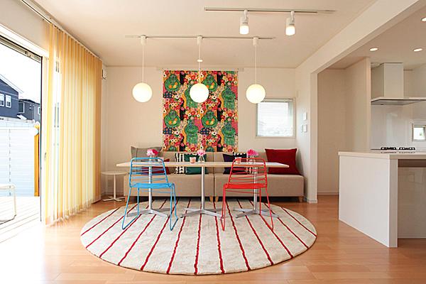 Building plan example (introspection photo). Also the possible may be referred to as "put a sharp to life by changing the furniture layout", Pikon unique that make up the interior by placing the things of their own preferences in the white base of the Interior.