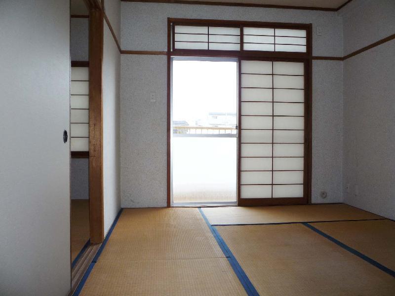 Living and room. Balcony side Japanese-style room