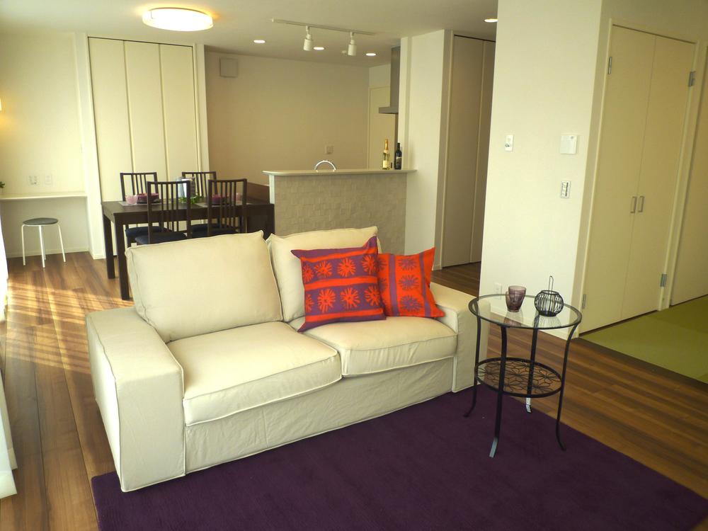 Living. Interior coordinated to match the flooring color. (7-12 No. land furnished)