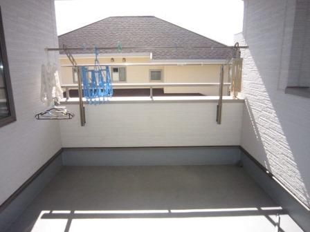 Balcony. Local shooting