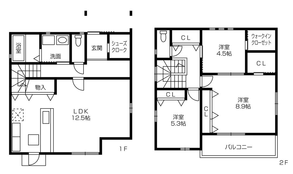 Building plan example (floor plan). Building plan example (No. 4 place) 4LDK, Land price 11 million yen, Land area 327.99 sq m , Building price 17,080,000 yen, Building area 100 sq m