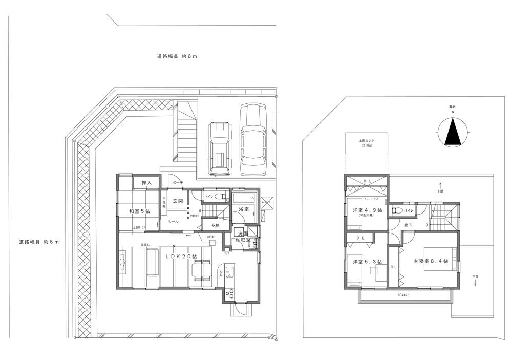 Floor plan. 32,800,000 yen, 4LDK, Land area 198.67 sq m , Was friendly building area 112.62 sq m smooth housework flow line. 