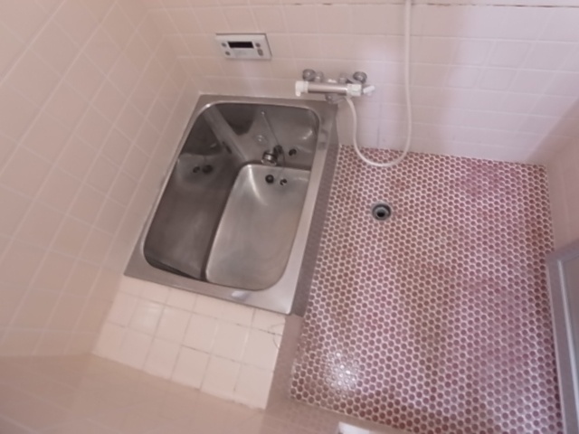 Bath. Bathroom with a window