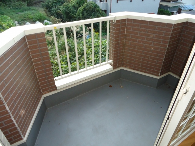 Balcony. South is facing.