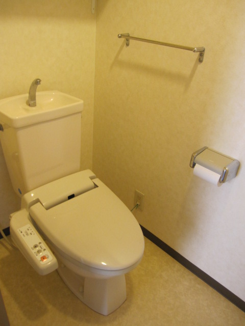 Toilet. Toilet glad Washlet! !