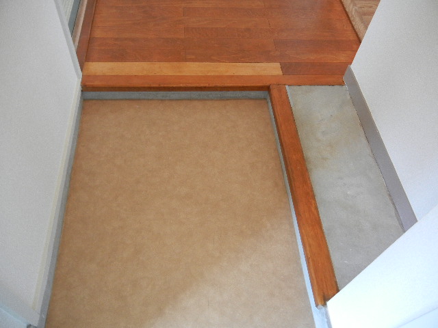 Entrance. It is around the entrance