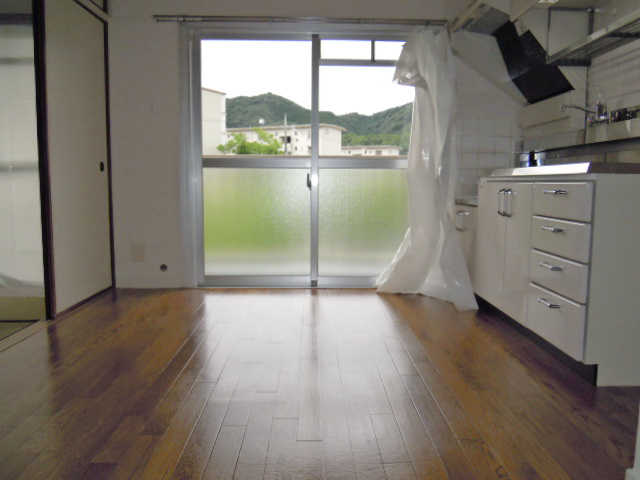 Living and room. DK facing the south-facing balcony! !